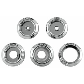 Black Lettering Dash Bezel Set 1967-1968 Pontiac GTO Lemans Tempest Grand Prix