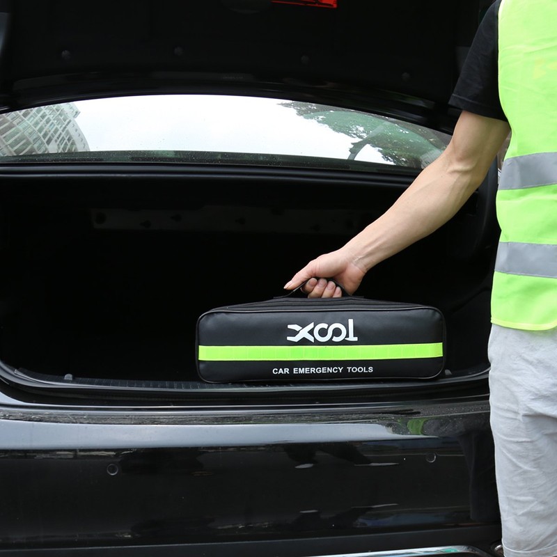 XOOL Emergency Warning Triangle Kit – Roadside Safety Kit with