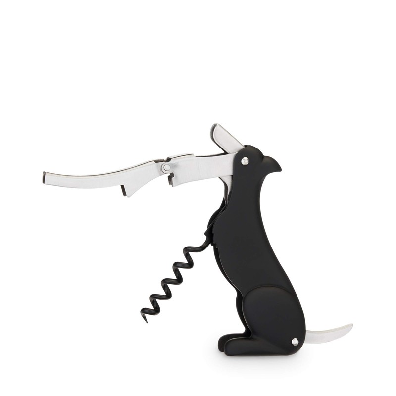 TrueZoo Buddy - Sacacorchos de doble bisagra, llave de vino,