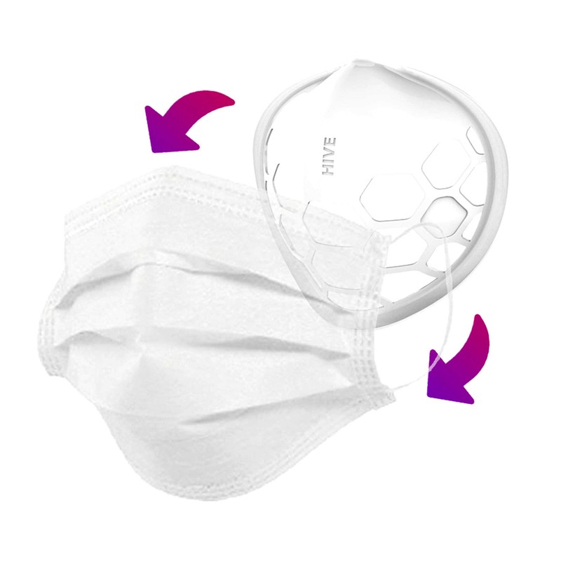 AAUXX UMS-MSKP Mask Pong Inner Mask, Set of 3, Easy