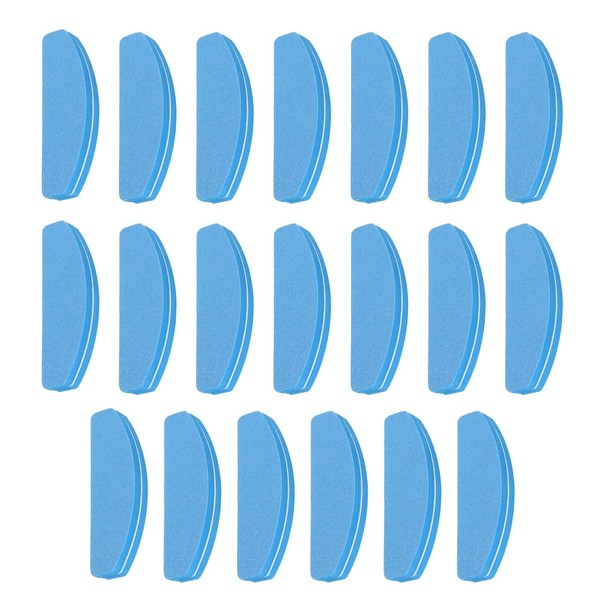 HARFINGTON 20pcs Mini Nail Buffers, 100/180 Grit Nail Sanding Block,