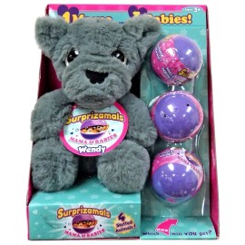 Beverly Hills Teddy Bear Company Surprizamals Mama & Baby Wendy Set [Wolf Plush & 3 Mystery Packs]