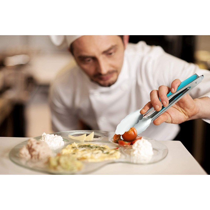 Shapes Imporio Stainless Steel with Nylon Grip 9" Serving Tong