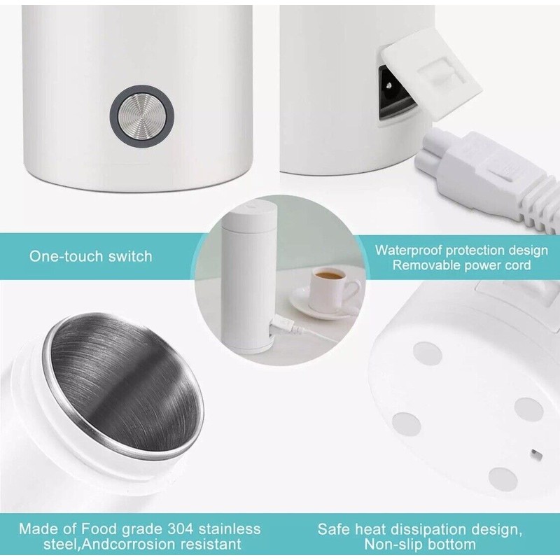 Portable WOW Electric Travel Kettle Stainless Steel
