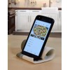 Contemporary Twist Handmade Pottery Kitchen Phone Stand