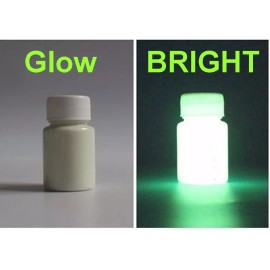 Glow Phosphorescent Glow in the Dark Paint -Extra Bright Green - 8 Ounces
