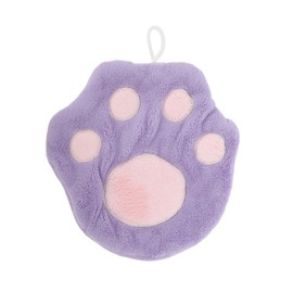 CAPASTEC Hand Towel, For Kitchens and Bathrooms, Water Absorbent, Loop, Coral Fleece, Cute, Gift, Delighted, Celebration, Hospitality, Quick Drying, Machine Washable, Women's, Space Saving, Stylish