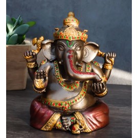 Ebros Eastern Enlightenment Hindu God Ganesha Figurine Ganesh Hinduism Statue