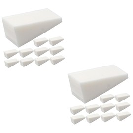 FOMIYES 2sets Professional Nail Art Sponges Gradient Sponges for Nail Decor Soft and Gentle Manicure Tool 20pcs*2