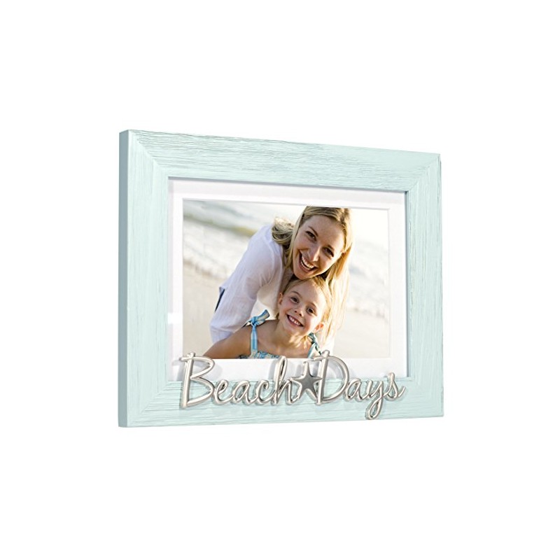 Malden International Designs 4x6 or 5x7 Beach Days Turquoise Picture