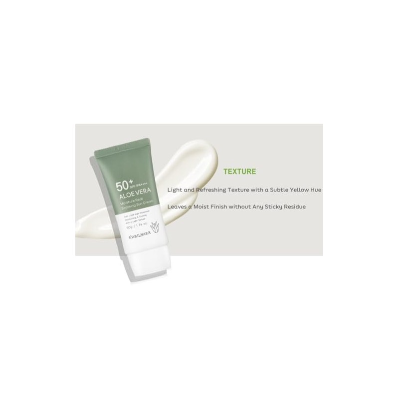 WELCOS Kwailnara Aloe Vera Moisture Crema Solar Calmante Real |