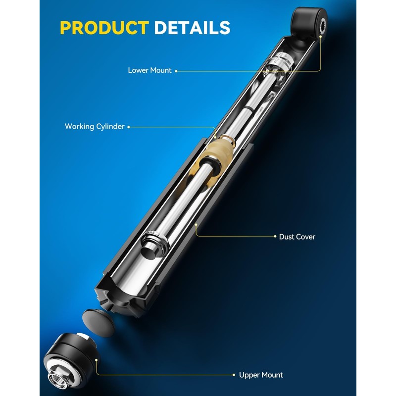 PHILTOP Rear Struts Assembly for Nissan 2007-2018 Altima, 5637 *