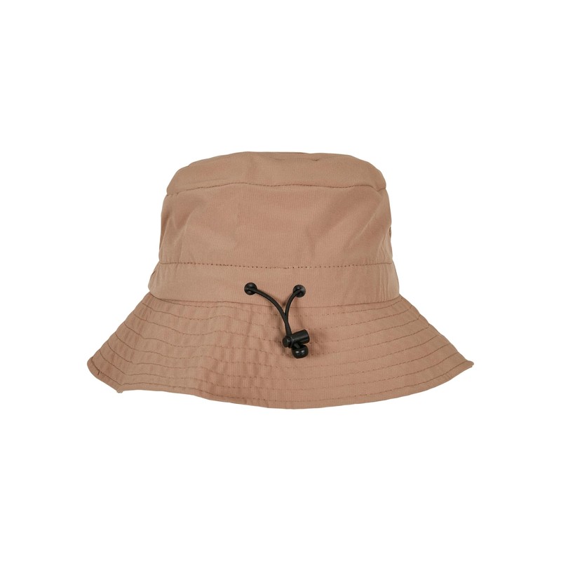 Flexfit Unisex Elastic Adjuster Bucket Hat, beige