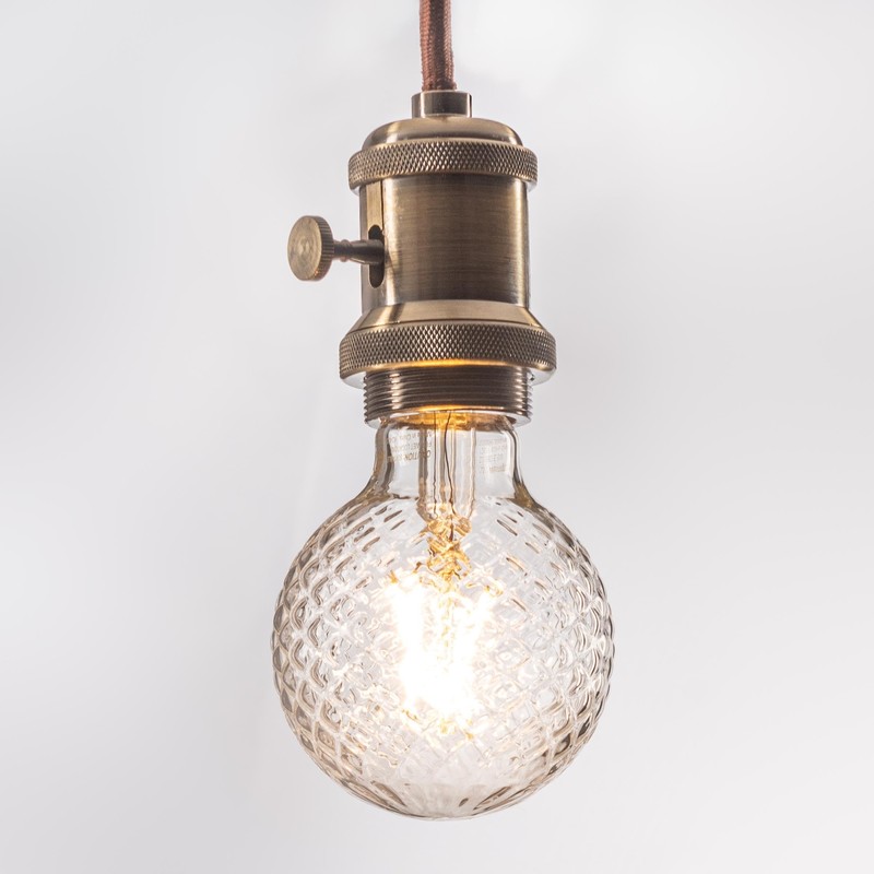 Westinghouse 5268020 5.5 Watt (40 Watt Equivalent) Cut Glass G25