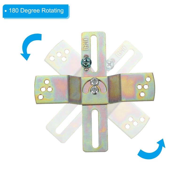 PATIKIL Light Fixture Mounting Bracket, 5set Ceiling Wall Light Crossbar