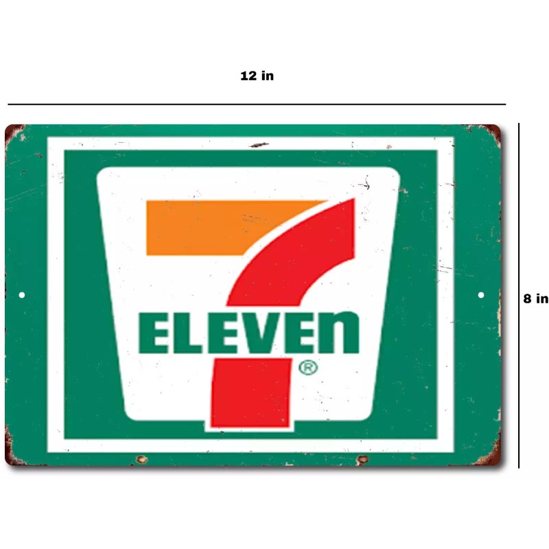 unbranded Vintage Retro Look 7 Seven 11 ELEVEN GAS STATION
