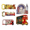 Set of 12 I Love London Magnets - Souvenir Fridge