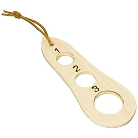 Ichihara Wood Place Pasta Major Wood supagetexi- Measuring Charger 4971421113227 