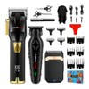 Razors HIENA Men's Premium Haircut Kit,USB Charging with LCD Display