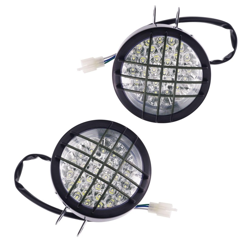 PRO BAT 12V Front LED Headlight Lamp Head light For