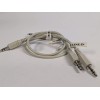 CES Shielded 12" Stereo 3.5mm Mini Plug to Stereo 3.5mm