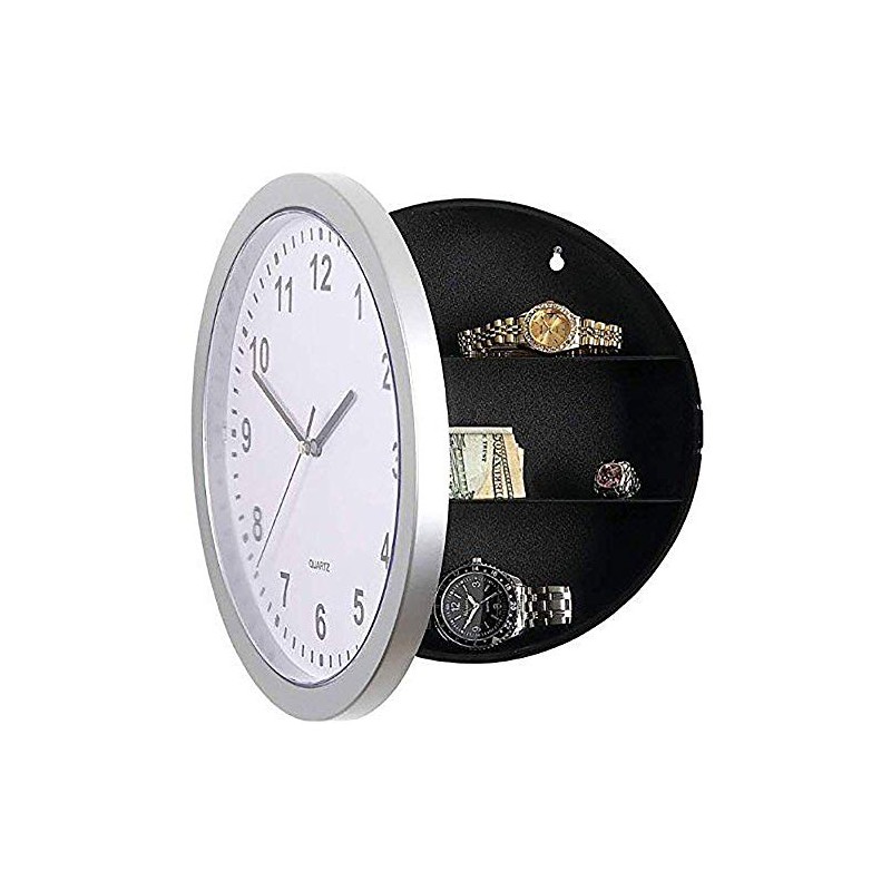 Stash Hidden Safe Wall Clock Cool Unusual Gadget Xmas Gift