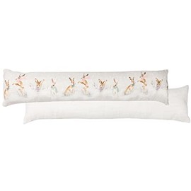 Evans Lichfield Snowy Hares Draught Excluder Cover