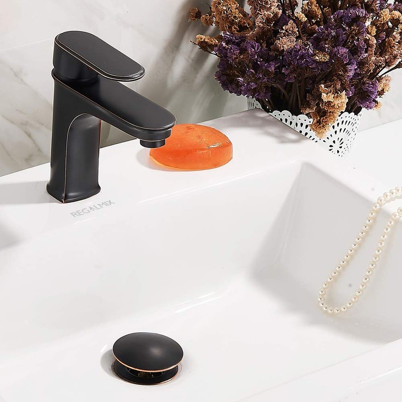 Bathroom Sink Drain, Vessel Sink Pop Up Drain With Detachable
