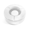 Chio 9002001 Ashtray Melamine Windproof, 12.5 cm, White, 12 x