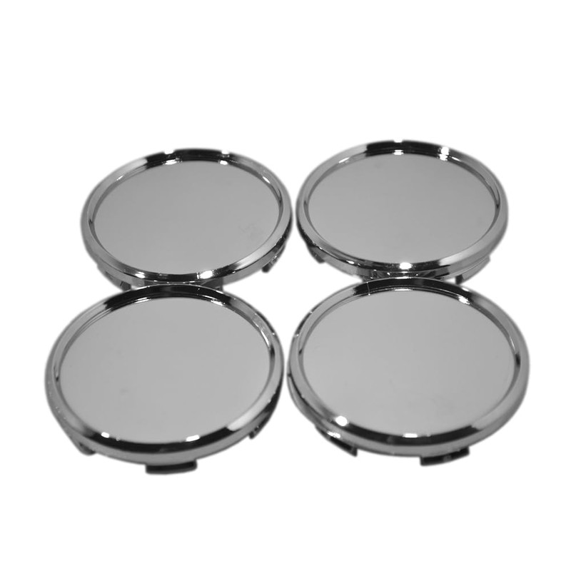 68/63 mm Wheel Centre Cap Hub Cap Universal Chrome Grey