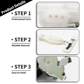 MDEOOSKY 68084367AD Decklid Trunk Latch Lock Actuator, Replacement for Fiat 500 2012 2013 2014 2015 2016 2017 2018 2019, Luggage Lid Trunk Lock Actuator