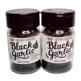Trader Joe's 2 Pack TRADER JOE'S Exclusive Black Garlic Ground Fermented 1.02 oz NEW
