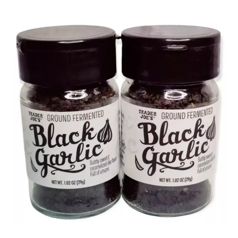 Trader Joe's 2 Pack TRADER JOE'S Exclusive Black Garlic Ground
