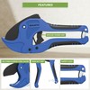BLOSTM Plastic Pipe Cutter - Heavy Duty Ratchet Pipe Cutters