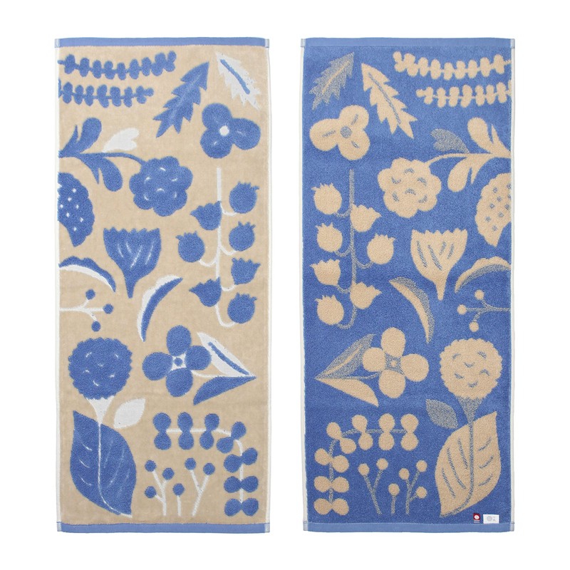 Imabari Towel Iori Niwa Face Towel (Salmon)