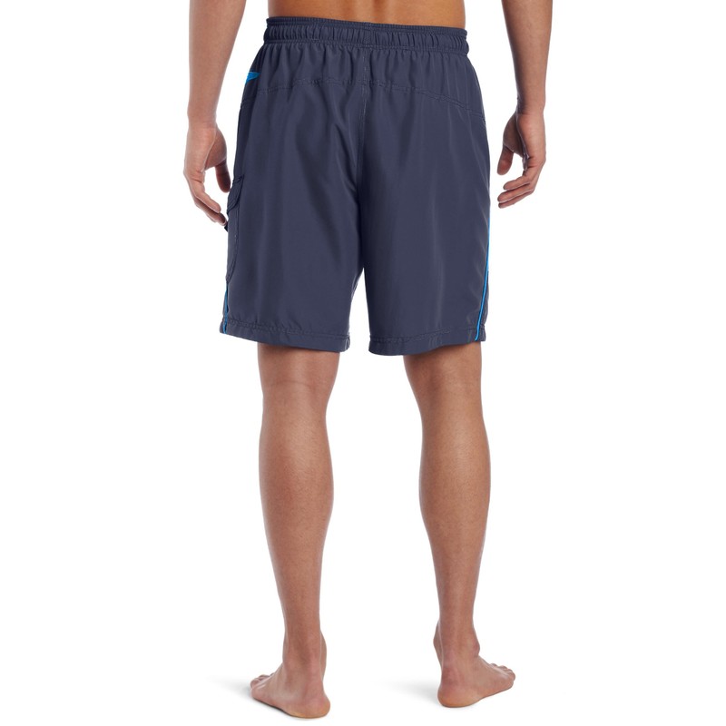 Speedo Men's Marina Core Basic Watershorts, Grey/Blue, XX-Large