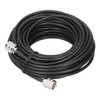 RF Coaxial Cable Black UHF Male to PL259 Electronic Converter