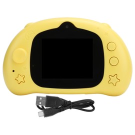 12MP Digital Camera for Kids Children Toy Cute Camcorder with LCD Screen Birthday Holiday GiftYellow