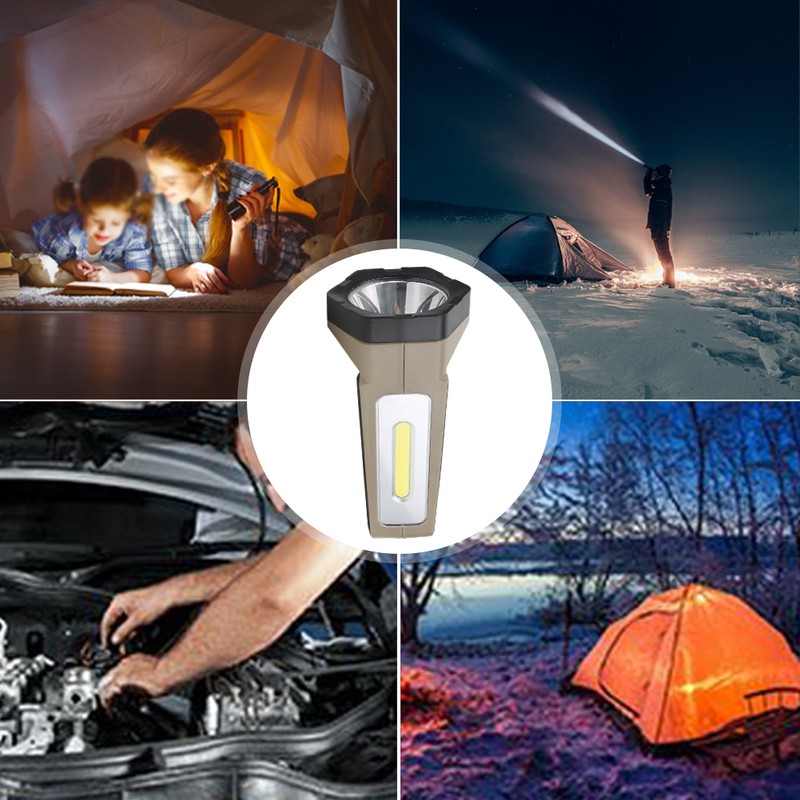 Multifunction LED COB Charging Hand Lamp Waterproof Strong Light with