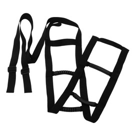 Healeved Bed Ladder Bedside Handicap Ladder Bed Rails Ladder Sit Handles Aid Bunk Ups Assist Pull up Bed Rope Net Getting Backrest for The Elderly at Home Stair Adjustable Railing Black