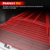 IKON MOTORSPORTS TPE Cargo Trunk Liner, Compatible with 2025 Mini