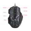 VBESTLIFE Game Mouse, 7 Tasten USB Wired Optical Game Gaming