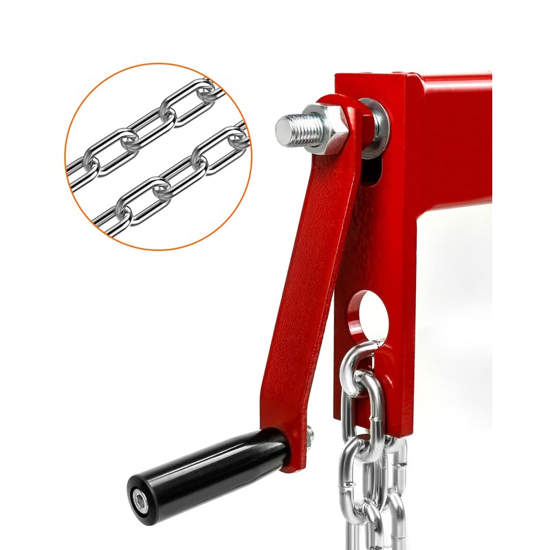 QWORK Engine Load Leveler, 4000lbs Laod Capacity, Heavy Duty Steel