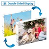 AITEE 6x8 Acrylic Picture Frames 3 Pack, 20% Thicker Block,