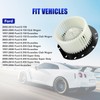 HVAC Heater Blower Motor with Fan Fits for 1997-2014 Ford