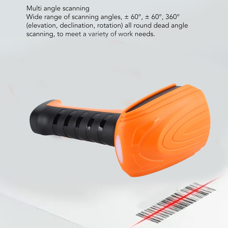 Handheld USB QR Barcode Scanner High Sensitivity Fast Efficient Wired