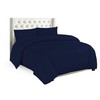 Sapphire Collection Plain Duvet Cover With Pillow Case Non Iron