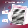 Mayhug Wispy Lash Clusters Kit Natural Lash Extensions DIY Cluster