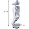 White Home Decoration, Face Statue, Modern Abstract Art Sculpture Decoration,