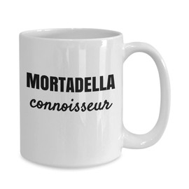 Mortadella connoisseur italian meat lovers mug